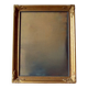 Old large wall frame in gilded carved wood