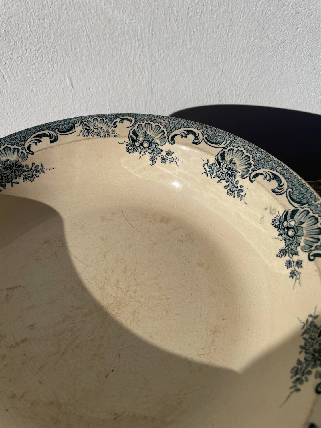 Iron earth salad bowl Moulin des loups