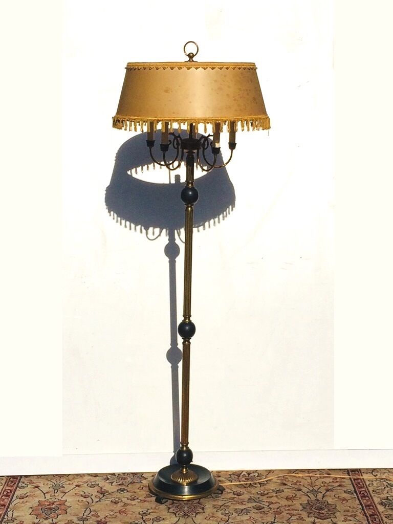Floor lamp " Hollywood Regency ". Vintage