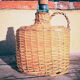 Wicker demijohn