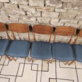 Set of 5 Scandinavian chairs
