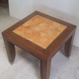 Palm wood coffee table
