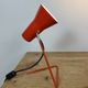 Vintage Red Table Lamp by Josef Hurka for Drupol, 1960s