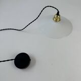 Old vintage opaline suspension 25 cm