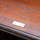 Antique roller blind writing desk 1930s, United Kingdom