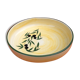Hollow service dish Glazed ceramic decoration olives Diameter: 300mm...