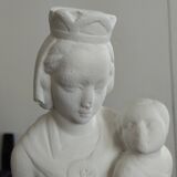 Plaster statue of the Virgin and Child