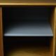 Scandinavian teak & oak desk-sideboard 1950s/60s