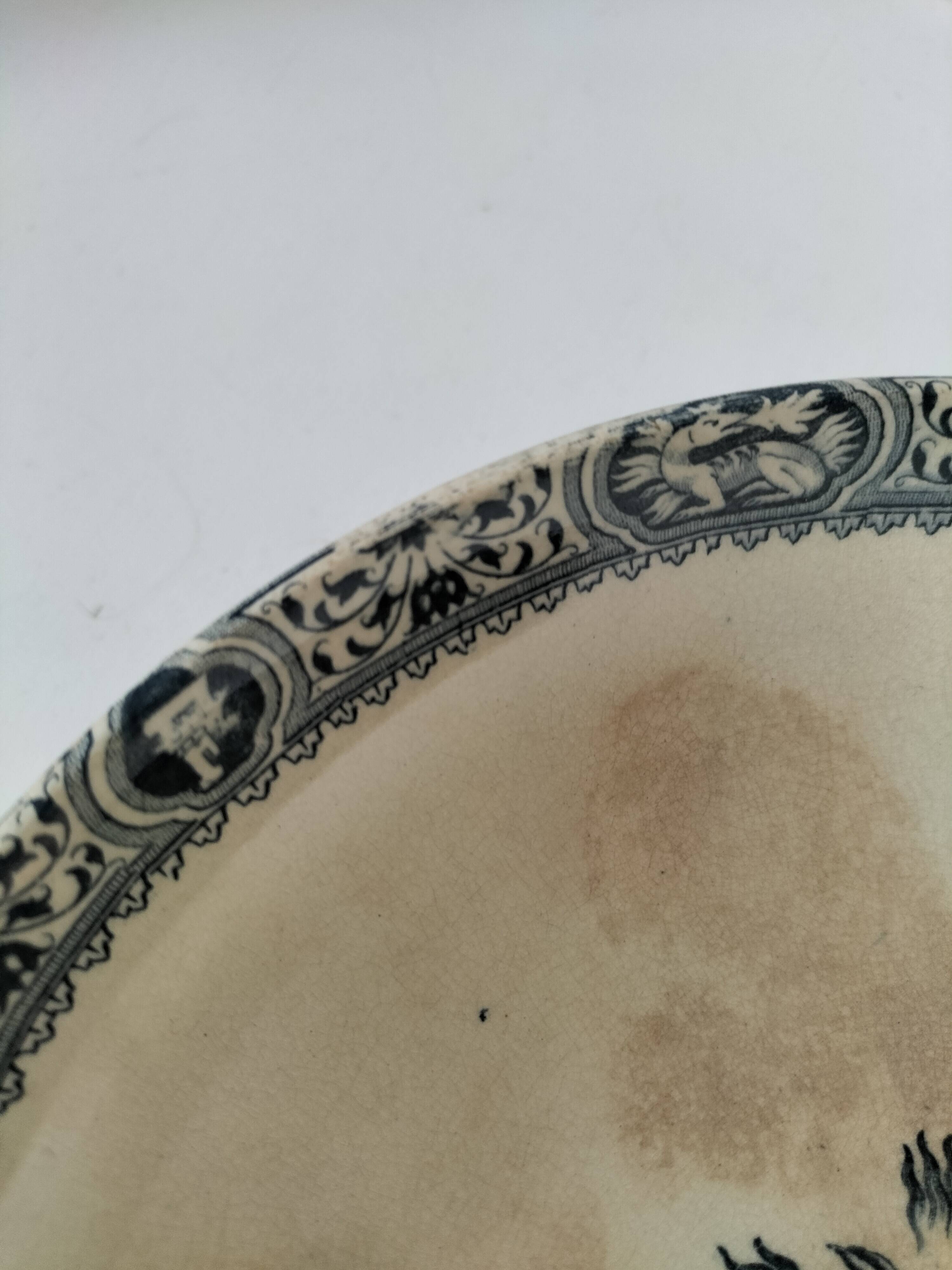 Ancient footbath Terre de Fer Salins – François I model