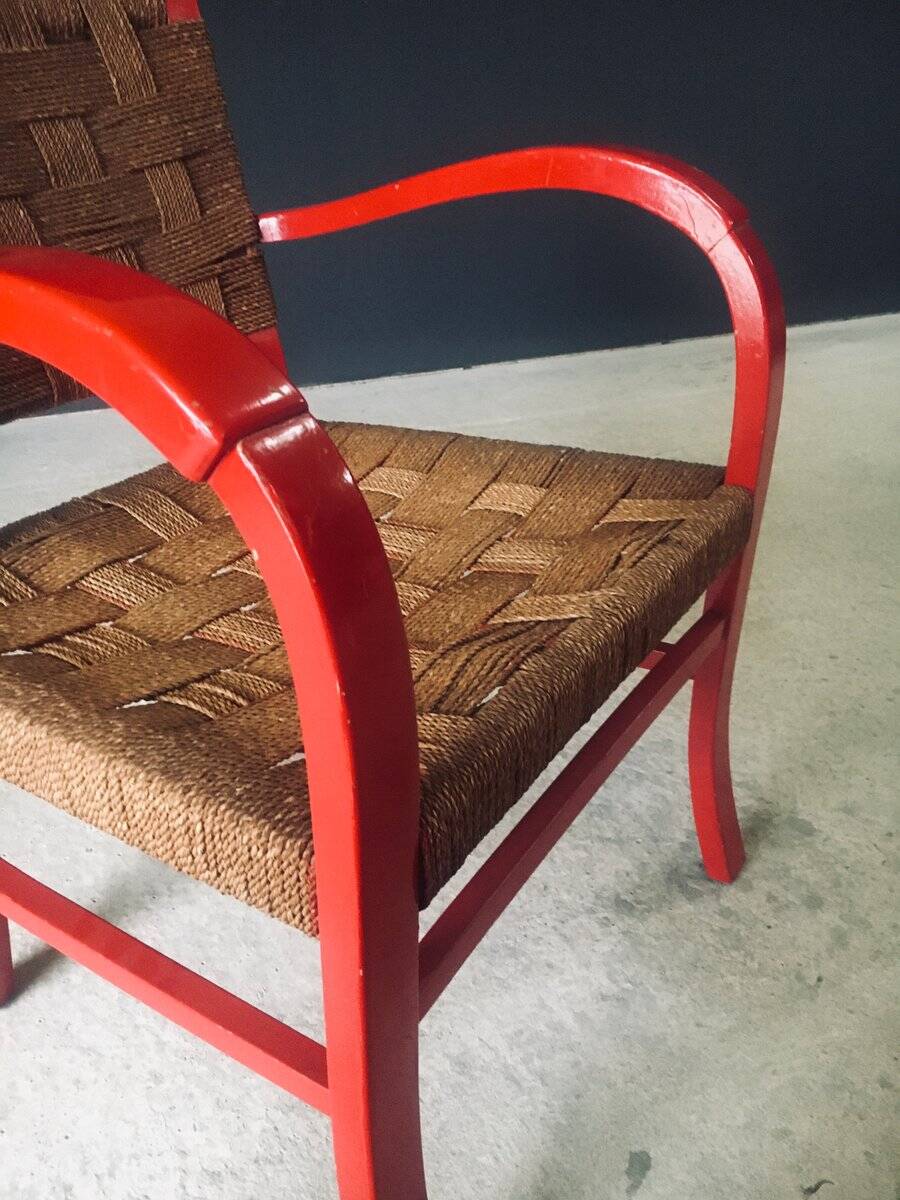 Mediterranean Armchairs, France, 1950s, Set of 2