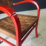 Mediterranean Armchairs, France, 1950s, Set of 2