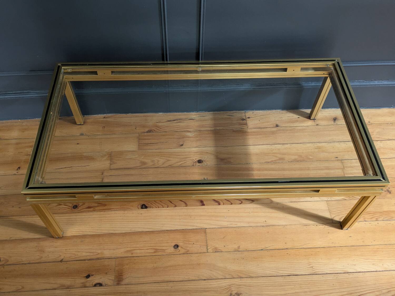 Table basse Pierre Vandel 70'80'