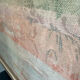 Large framed Aubusson-style wall tapestry