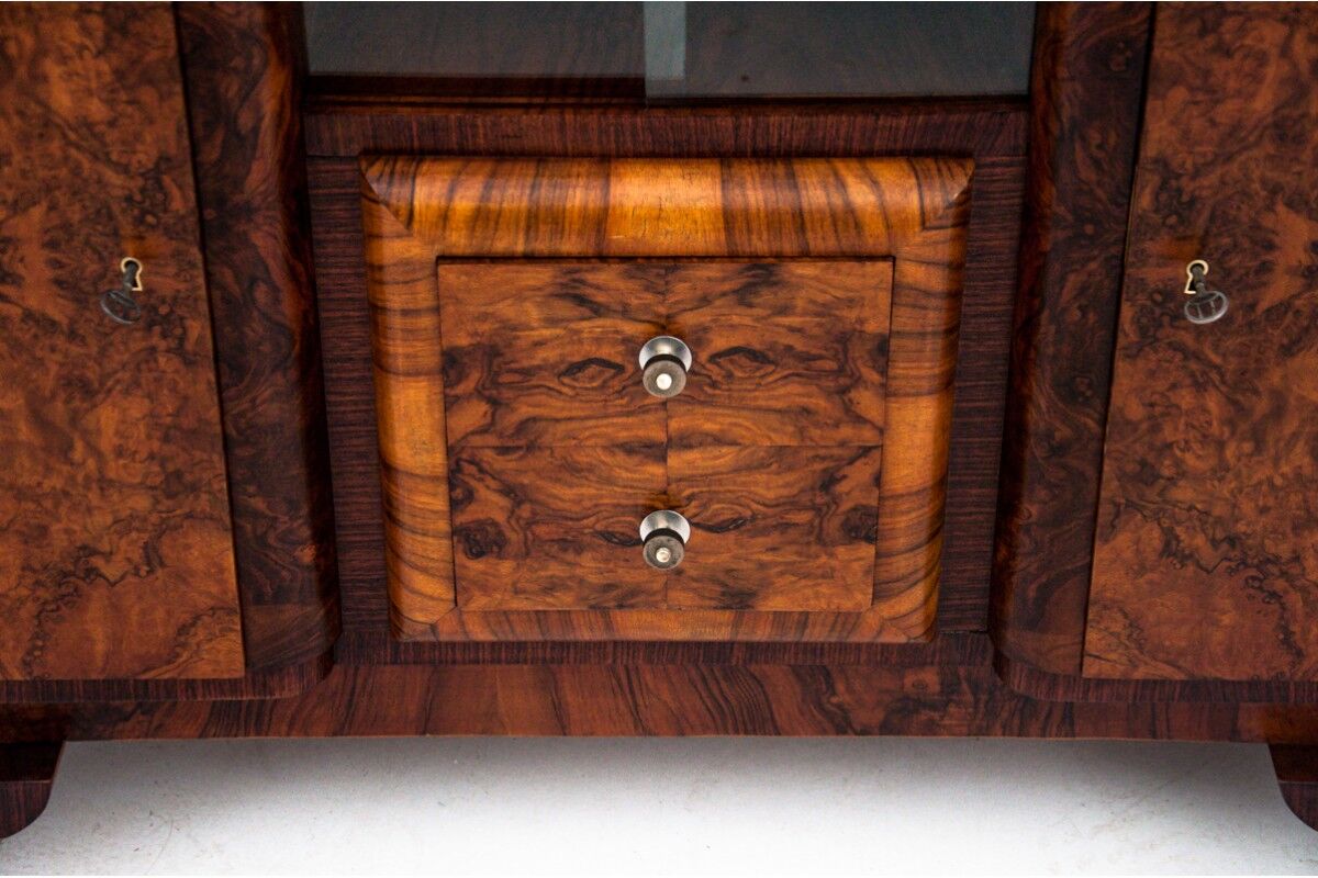 Art deco buffet, Poland, 1930s, after renovation