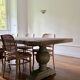 Monastery table - sun - in solid old oak - length 375 cm