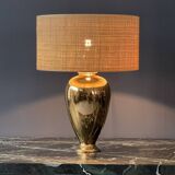 Lampe de table dorée