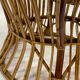 Set of two mid century rattan armchairs by bonacina 1950 design