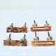 Set of vintage furniture handles