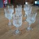 8 crystal stemmed glasses