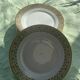 6 plates in limoges porcelain pattern old floral frieze