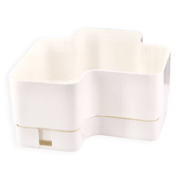 Jardinière Vastill en plastique blanc de Michael McCann