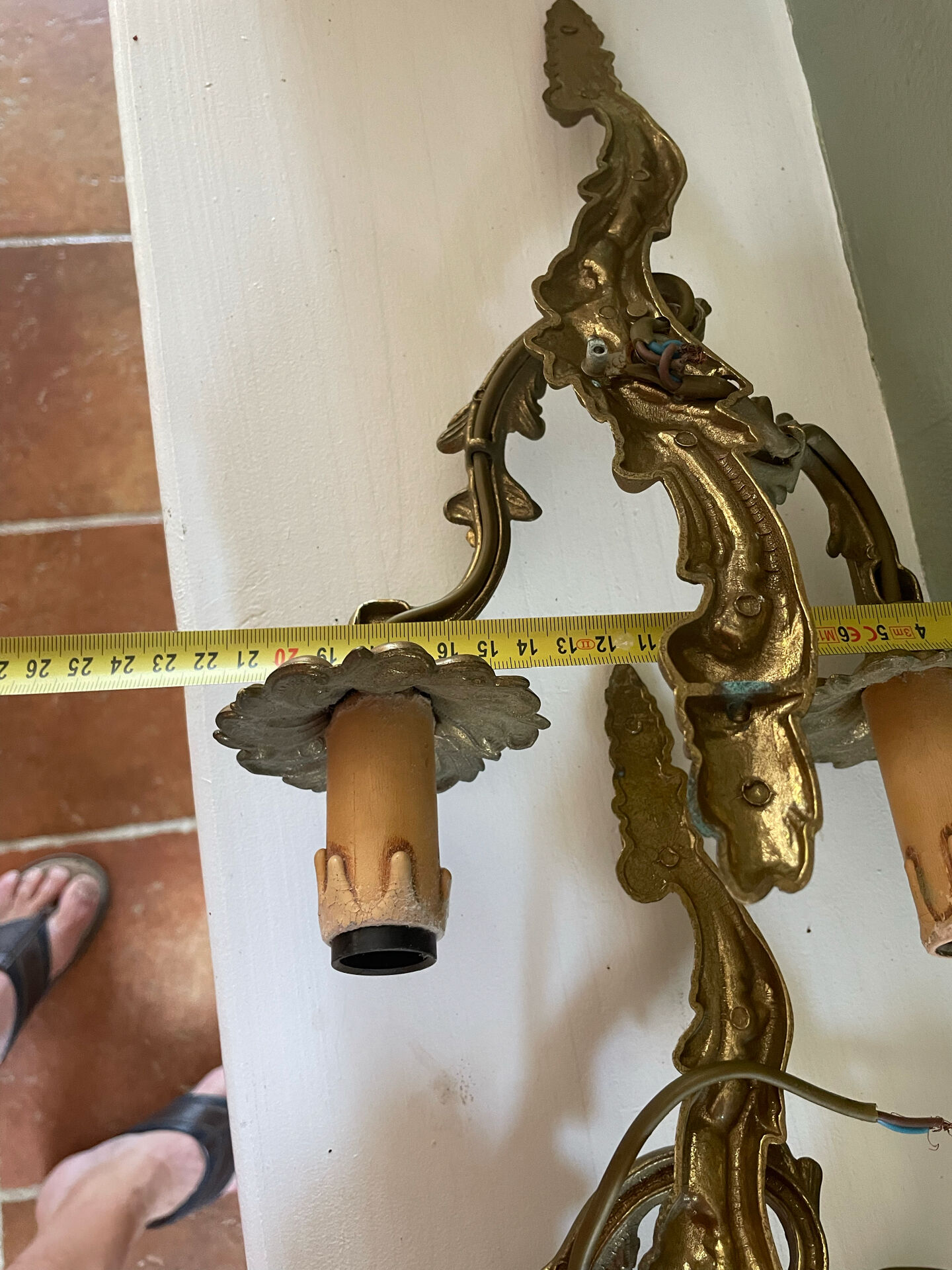 Napoleon style wall lights