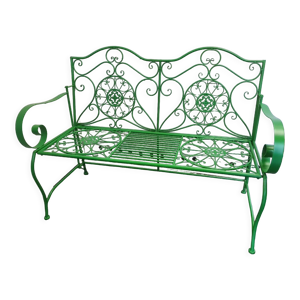 banc de jardin en fer