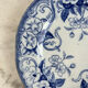 Creil Montereau Flora dessert plate