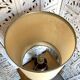 Large Vintage Space Age Table Lamp / 1970s Design - Ceramic & Chrome