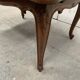 Louis XV style table in solid oak, 20th century