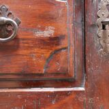 Antique wooden wardrobe