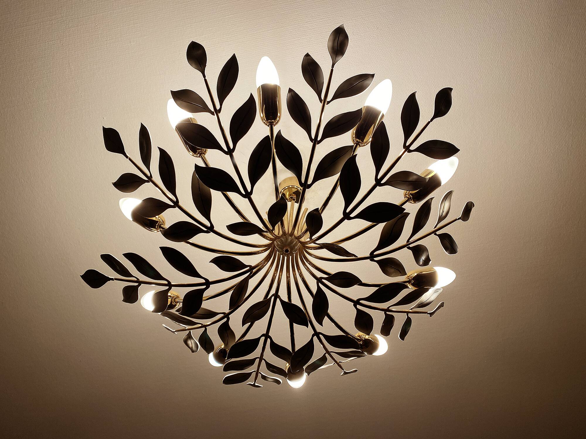 Vintage pendant light 1950s