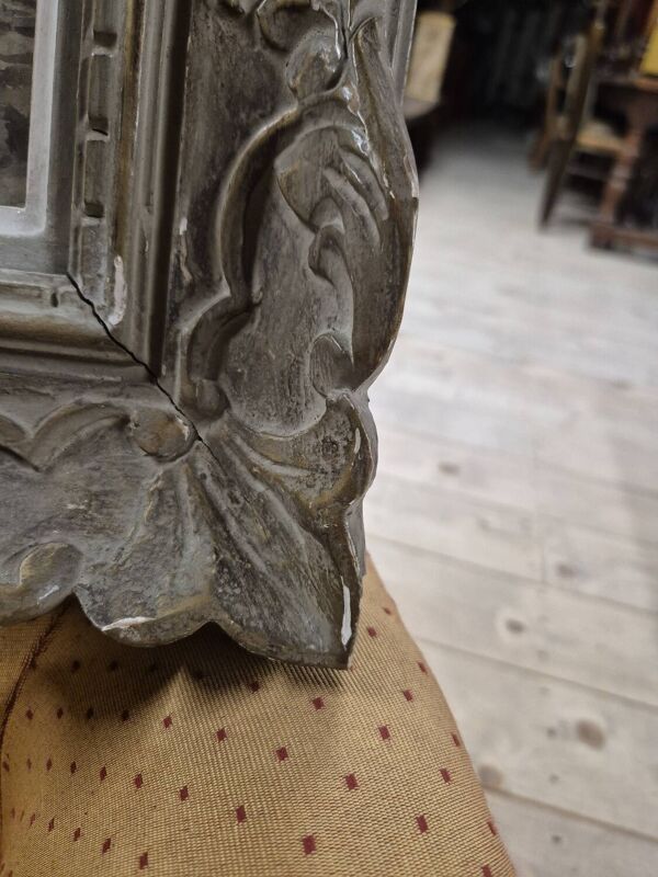 Tableau aquarelle paysage signé Robert Rutz cadre d'origine Montparnasse