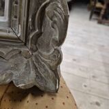 Watercolor landscape painting signed Robert Rutz original Montparnasse frame