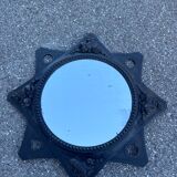 Mirror carved wood art deco