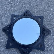 Miroir en bois sculpté art deco