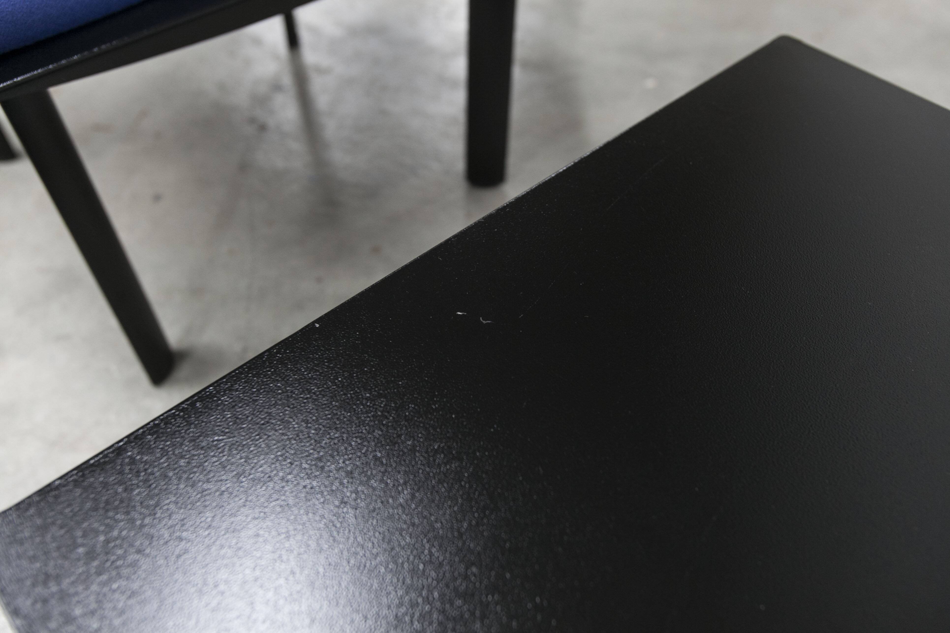 Set of 2 armchairs and coffee table designed by Patrice Bonneau, Genexco edition, 19