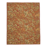 Handmade European Vintage Aubusson Kilim 280 cm x 354 cm