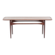Tove Kindt-Larssen coffee table, vintage, solid teak, Denmark, 1960s.