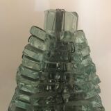 Stacked glass pyramid lamp, 1970