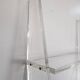 1970s plexiglass ladder shelf in the style of the Invisibles from Le Marais.