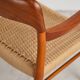 Armchair 56 in teak from the mid-century by Niels O. Møller, J.L. Moller