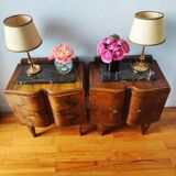 Pair of Art Deco bedside tables