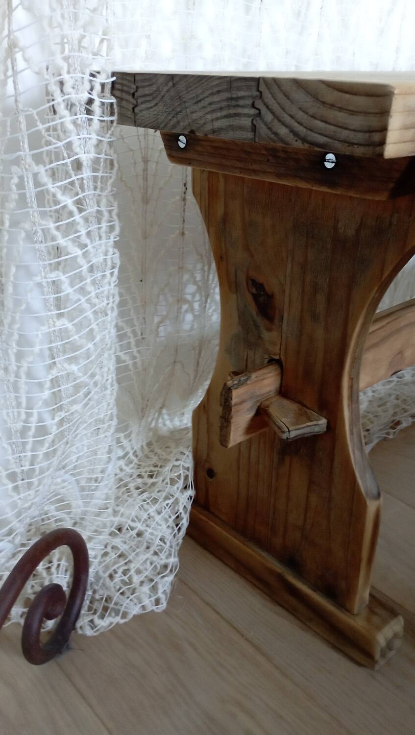 Pair of antique benches