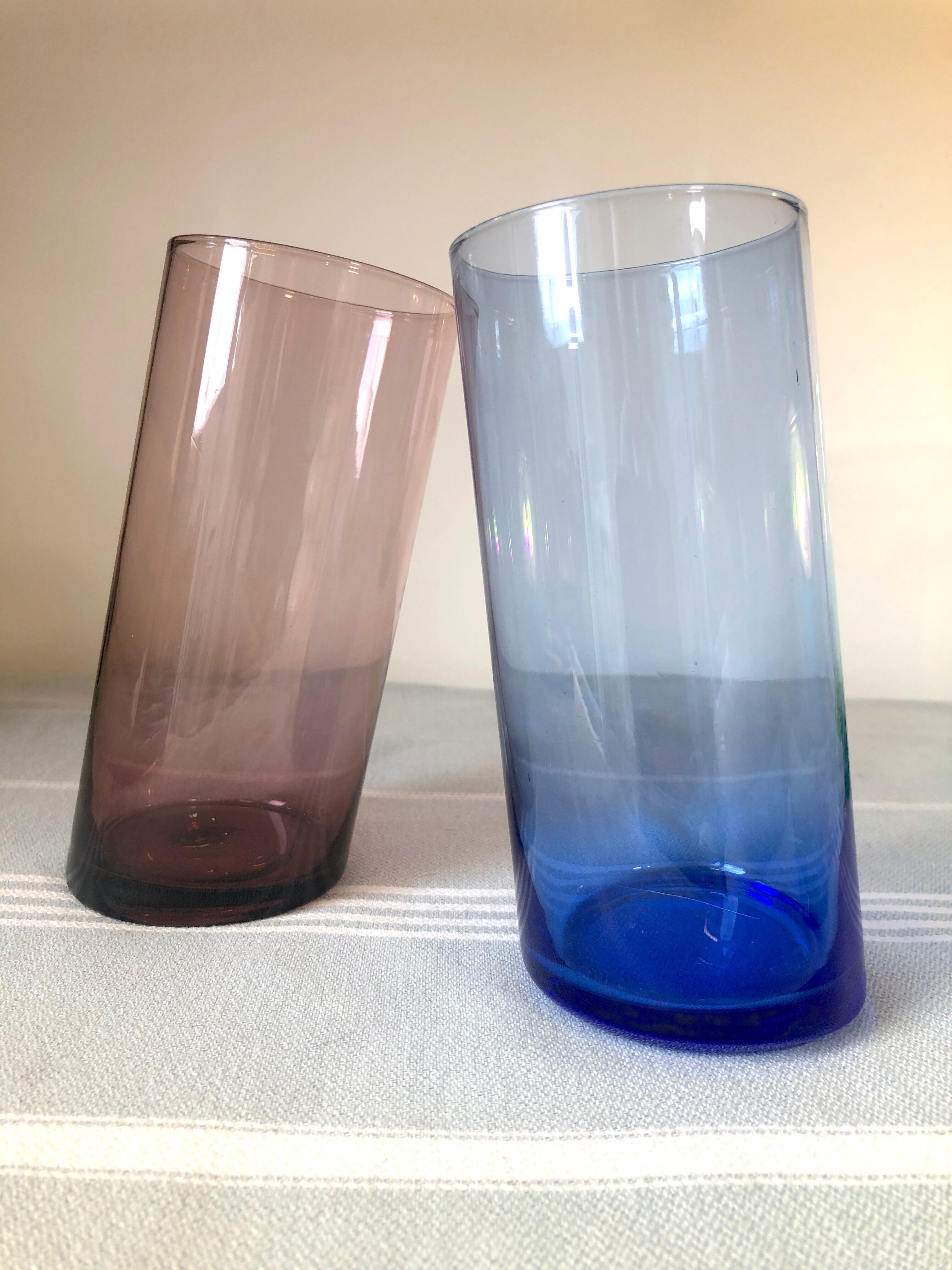 Vintage colorful design glasses year 70-80