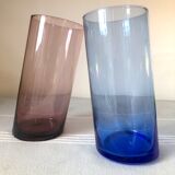 Vintage colorful design glasses year 70-80