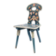 Chair with floral painting around 1900