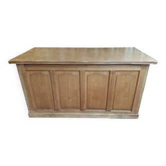 Oak shop counter
