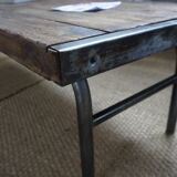 Industrial coffee table