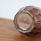 Antique vase in molded glass